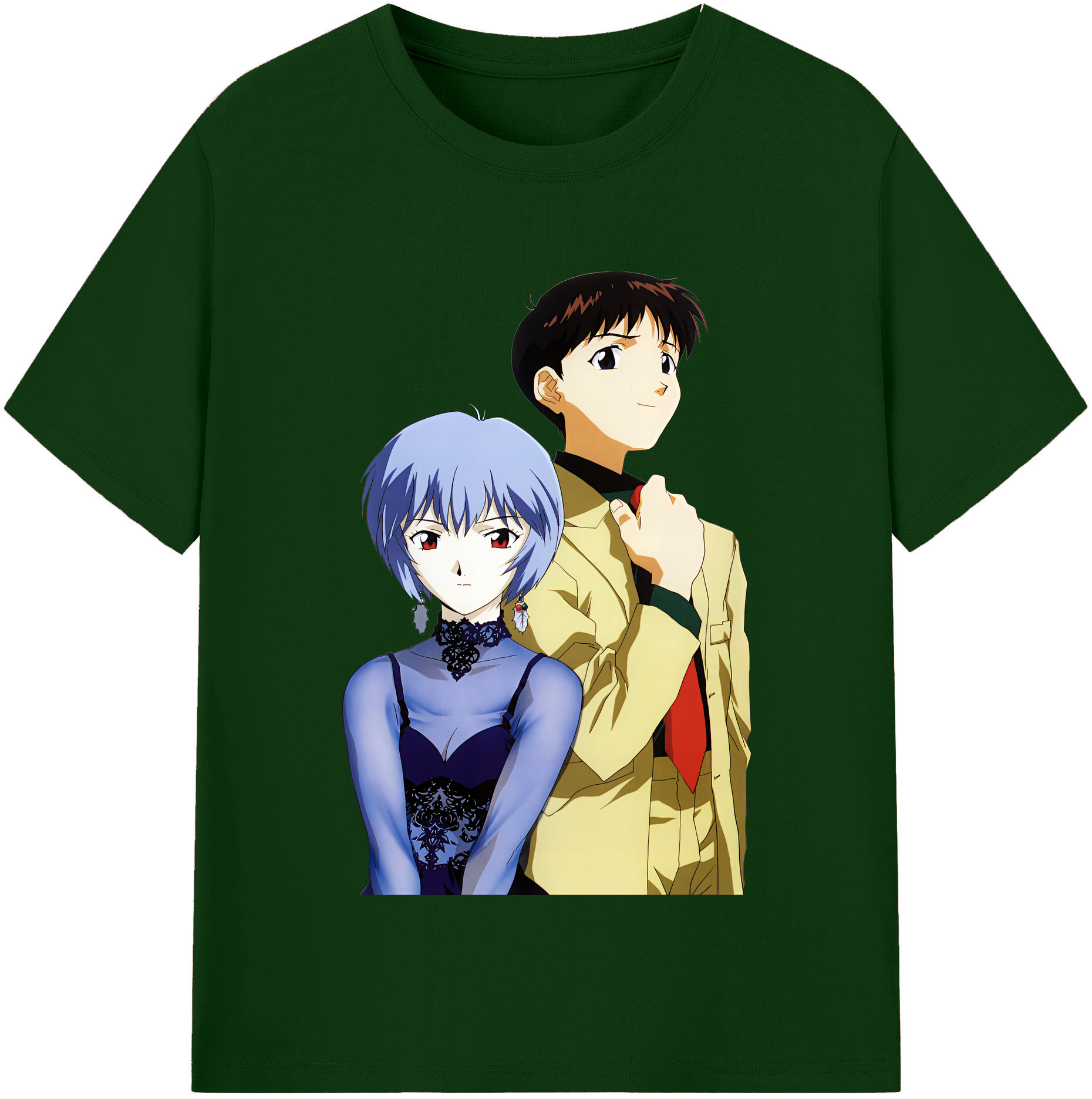 （画像用） EVA 新世紀エヴァンゲリオン 綿100％半袖Tシャツ（フロントプリント）